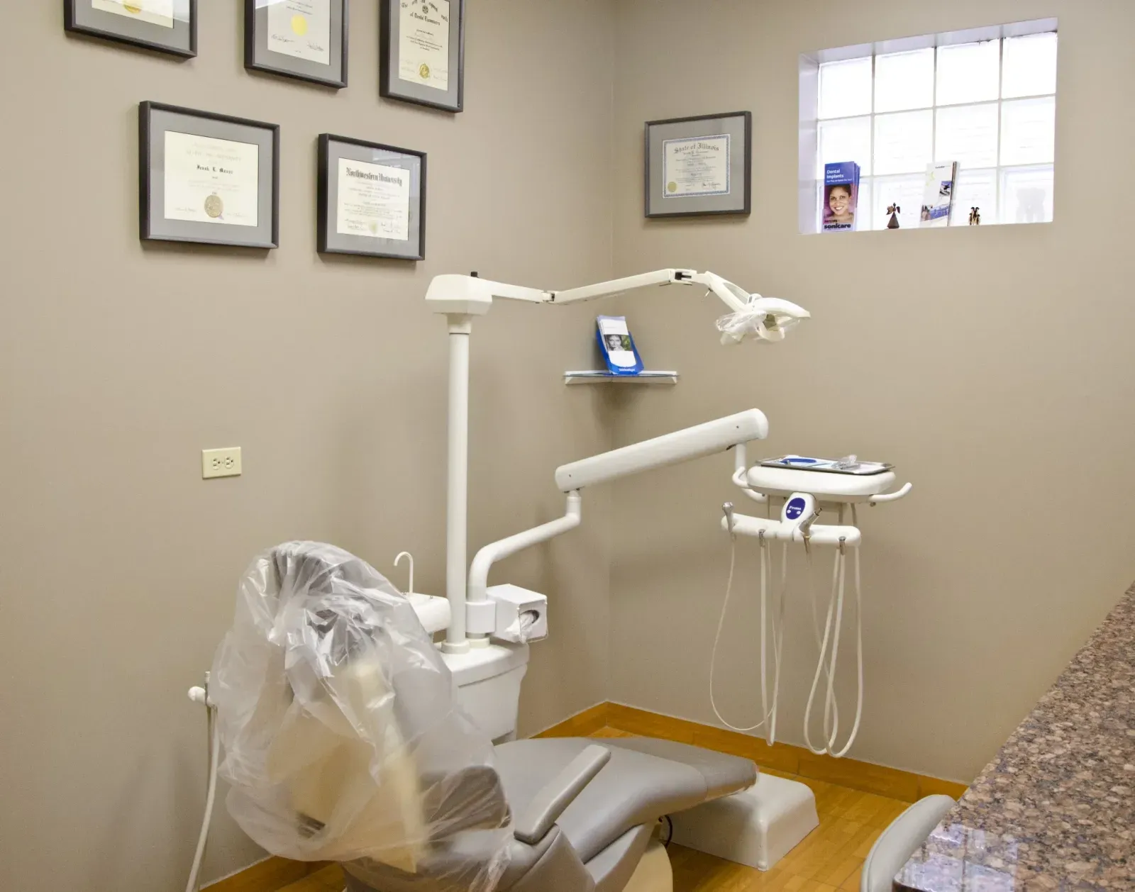 Treatment room at InSmyle Dental